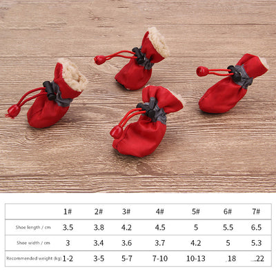 Zapatos protectores para perros con suela suave - Image 12