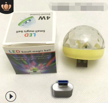 Luz de Escena Mágica RGB con Control por Voz y USB - Image 26