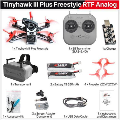 Dron de Carreras Tinyhawk III Plus Freestyle HD con ELRS - Image 3