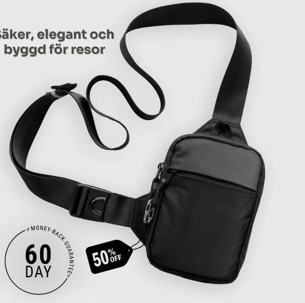 Bolsa Pecho Crossbody Impermeable y Transpirable para Hombre