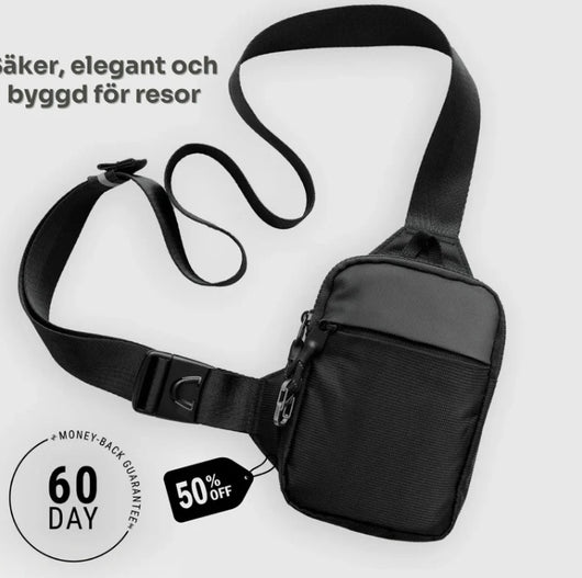 Bolsa Pecho Crossbody Impermeable y Transpirable para Hombre