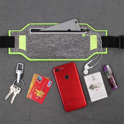 Bolsa Deportiva Invisible Ajustada al Cuerpo Resistente al Agua