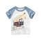 Camiseta Infantil con Diseño de Auto Caricatura