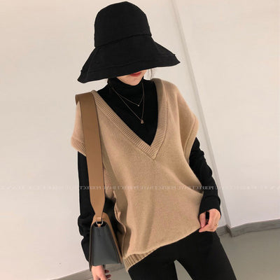 Chaleco Suelto Coreano para Mujer Talla Grande - Image 3