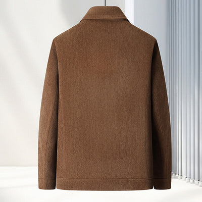 Saco Casual de Solapa para Hombre Maduro - Image 3