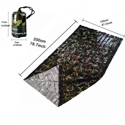 Kit de Emergencia para Terremotos con Bolsa de Dormir Térmica - Image 3