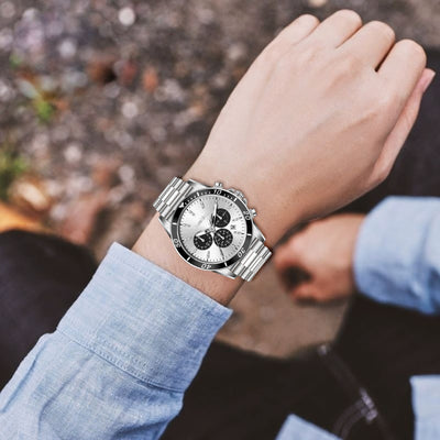 Reloj de Cuarzo para Hombre con Correa de Acero Inoxidable Premium - Image 24