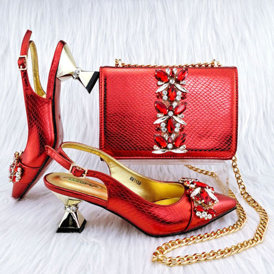 Bolso Crossbody con Tacón Stiletto Francés - Elegancia y Practicidad - Image 4