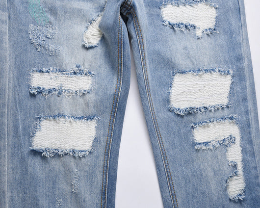 Jeans Slim Fit Rotos Lavado High Street - Image 9