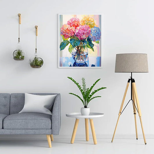 Kit de Arte Diamante Flor Hortensia Fashion - Image 3