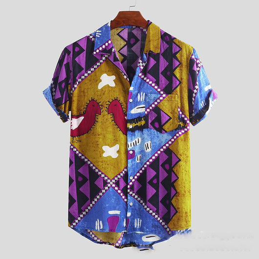 Camisa de Playa para Hombre de Manga Corta - Image 15