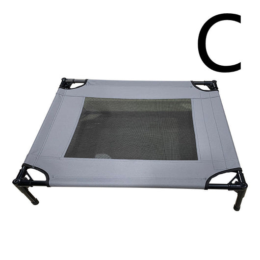 Cama Elevada con Toldo para Mascotas - Refugio Camping Portátil - Image 9