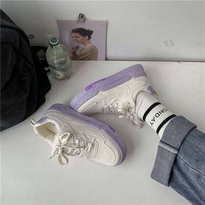 Tenis Retro Vintage de Alto Impacto - Estilo Trendy Inspo - Image 4