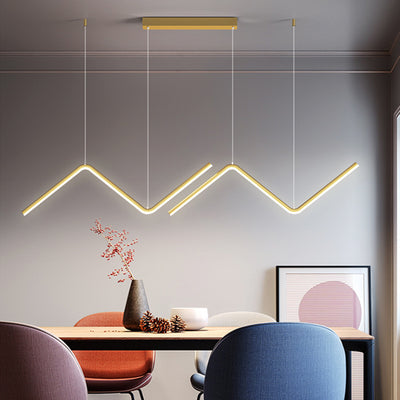 Lámpara de Techo Minimalista Moderna con Diseño Geométrico Irregular - Image 6