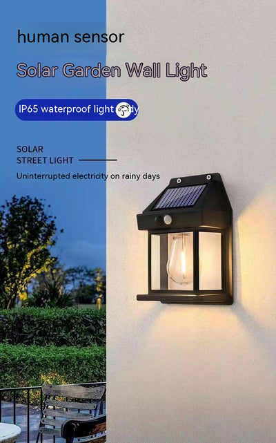 Lámpara Solar de Pared para Jardín con Sensor de Movimiento - Resistente al Agua - Image 16