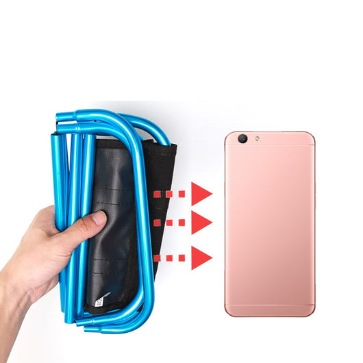Silla de Camping Plegable Ultraligera - Mueble Portátil para Pesca y Picnic - Image 4