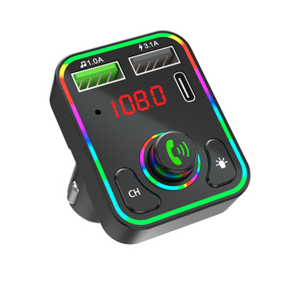 Reproductor MP3 para Auto con Bluetooth y Luz Ambiental - Image 6