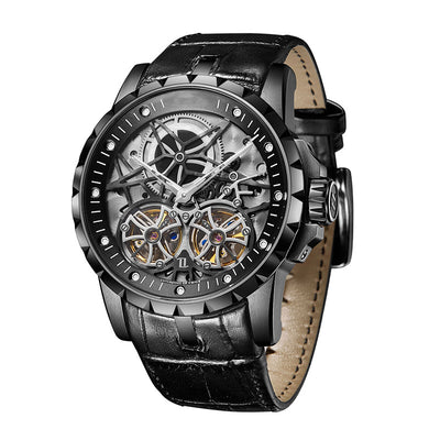 Reloj Mecánico Automático para Hombre con Diseño Calado - Image 7
