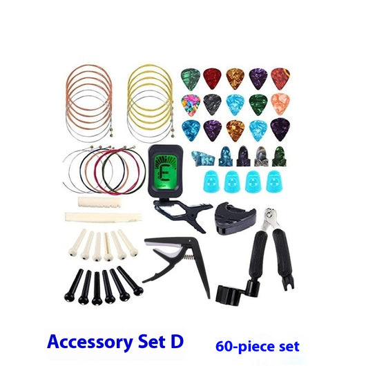 Kit Completo de Accesorios para Guitarra - Púas, Cuerdas y Estuche - Image 32