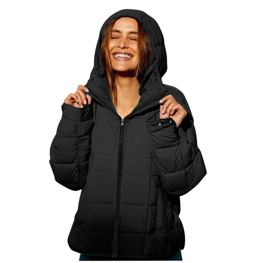Chaqueta Deportiva Suelta con Capucha para Mujer - Image 24
