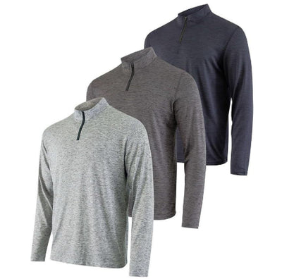 Polo Deportivo Hombre Manga Larga Elástico Transpirable Secado Rápido - Image 9