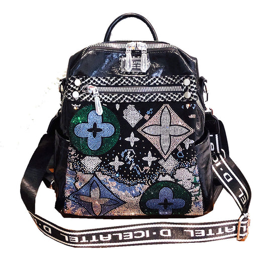 Bolso de Hombro Mariposa con Detalles de Cristal Brillante - Image 2