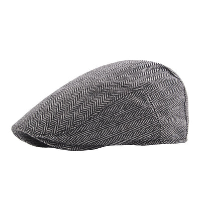 Gorra Tweed Retro Británica para Hombre - Estilo Newsboy Vintage - Image 7