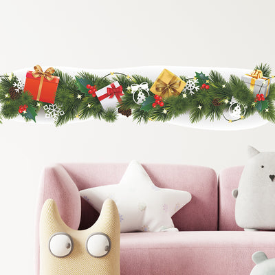Adhesivo Decorativo Navideño Rama de Pino para Cintura - Image 10