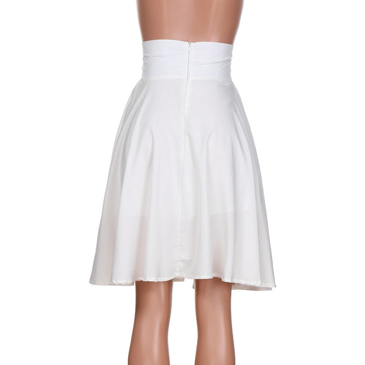 Falda Midi Plisada Retro para Oficina - Elegancia Casual en Largo Rodilla - Image 3