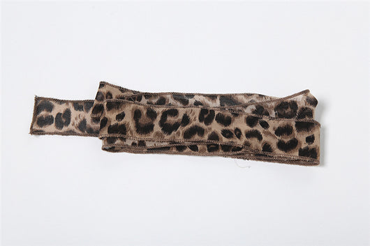 Blusa sin Mangas Leopardo con Flecos Audaz - Image 18