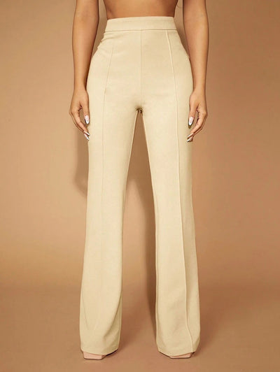 Pantalones de Cintura Alta para Mujer - Elegancia Profesional y Comodidad Diaria - Image 51