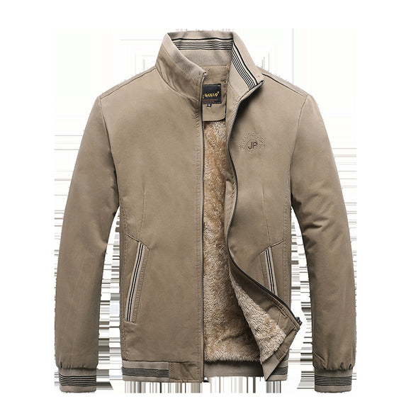 Chaqueta de Algodón sin Capucha para Hombre