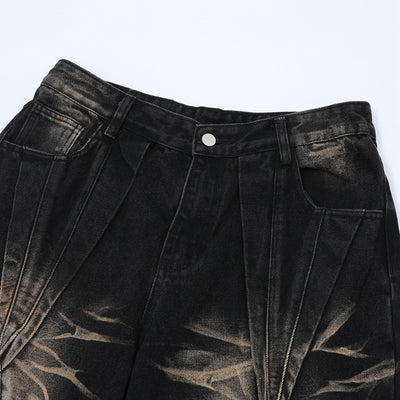 Conjunto de Camisa Vaquera Workwear Desgastada con Estilo Urbano - Image 44