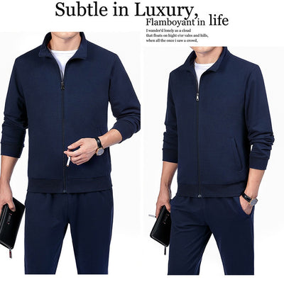 Conjunto Deportivo de 2 Piezas Talla Grande - Cardigan Casual Primavera Otoño - Image 19