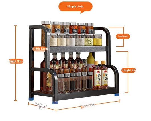 Estantería de Almacenamiento para Cocina - Organizador de Piso - Image 17