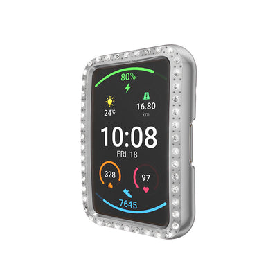 Funda Protectora de Diamantes para Reloj Fit - Media Caja PC Plateado - Image 18