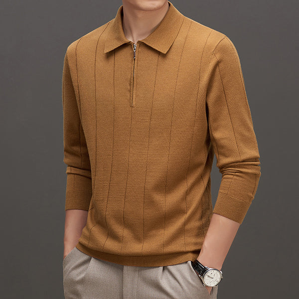 Blusa Básica Efecto Colores Entrelazados