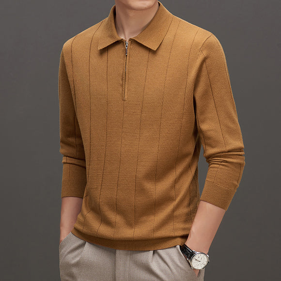 Blusa Básica Efecto Colores Entrelazados
