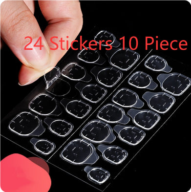 Uñas Postizas Adhesivas Ultrafinas de Gel Doble Cara - Súper Adherentes y Reutilizables - Image 10