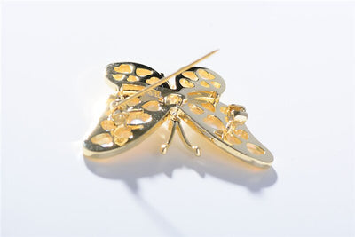 Broche Mariposa Circón Fritilaria - Temperamento Elegante - Image 5