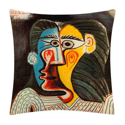 Funda de Almohada con Diseño Cartoon Pintado - Image 2