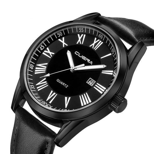 Reloj de Cuarzo para Hombre en Cuero Genuino - Image 9