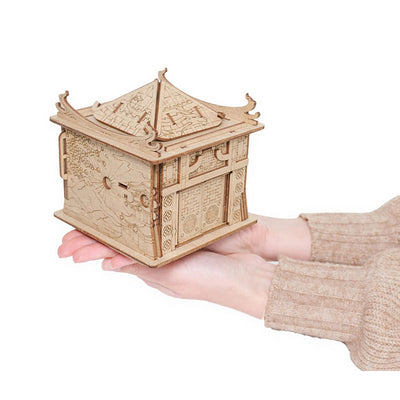 Caja de Desencriptación de Mecanismo de Madera - Nivel 10 Puzzle Desafiante - Image 8