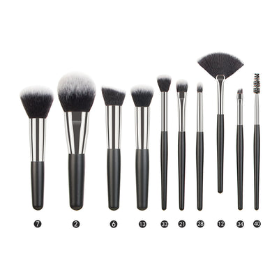 Set Completo de Brochas de Maquillaje con Cerdas Naturales - Image 6