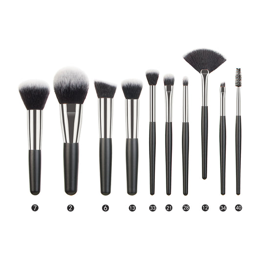 Set Completo de Brochas de Maquillaje con Cerdas Naturales - Image 6