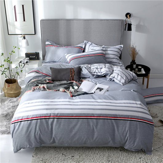 Funda Nórdica de Algodón Lavado para Cama Doble - Image 38