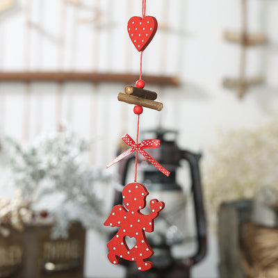Adorno Navideño de Madera con Lunares Creativos - Image 15