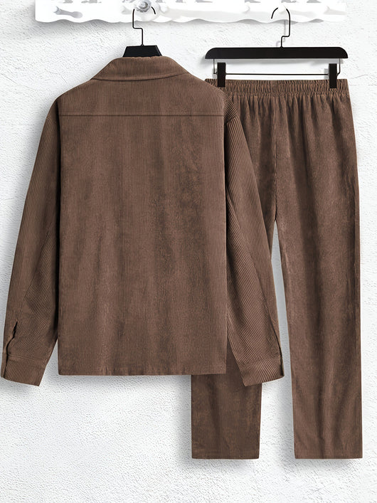 Traje Completo Ejecutivo de Camisa Manga Larga y Pantalón - Image 15