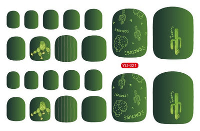 Pegatinas de Manicura para Pies Diseño Verano - Image 16