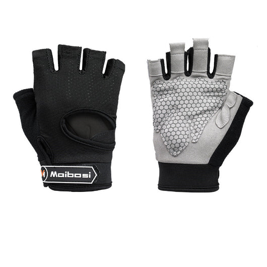 Guantes Deportivos Medio Dedo para Levantamiento de Pesas - Image 6